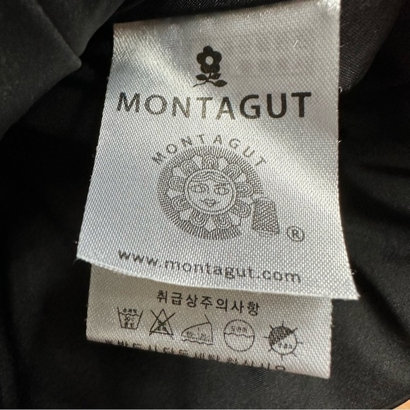 Montagut Gray Chunky Wool Cable Knit Zipper Cardigan Sweater Coat, M - Picture 8 of 9